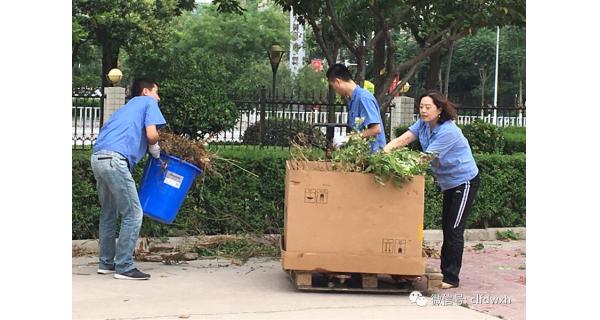 ▌長嶺紡電新聞 ▌迎接國衛(wèi)復(fù)審，長嶺紡電在行動！ ——長嶺紡電公司黨總支組織愛衛(wèi)義務(wù)勞動